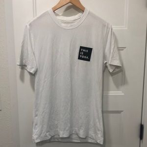Lululemon 5 year basic “this is yoga” tee